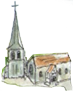 All Hallows Church, Whitchurch, Hampshire, Illustration
