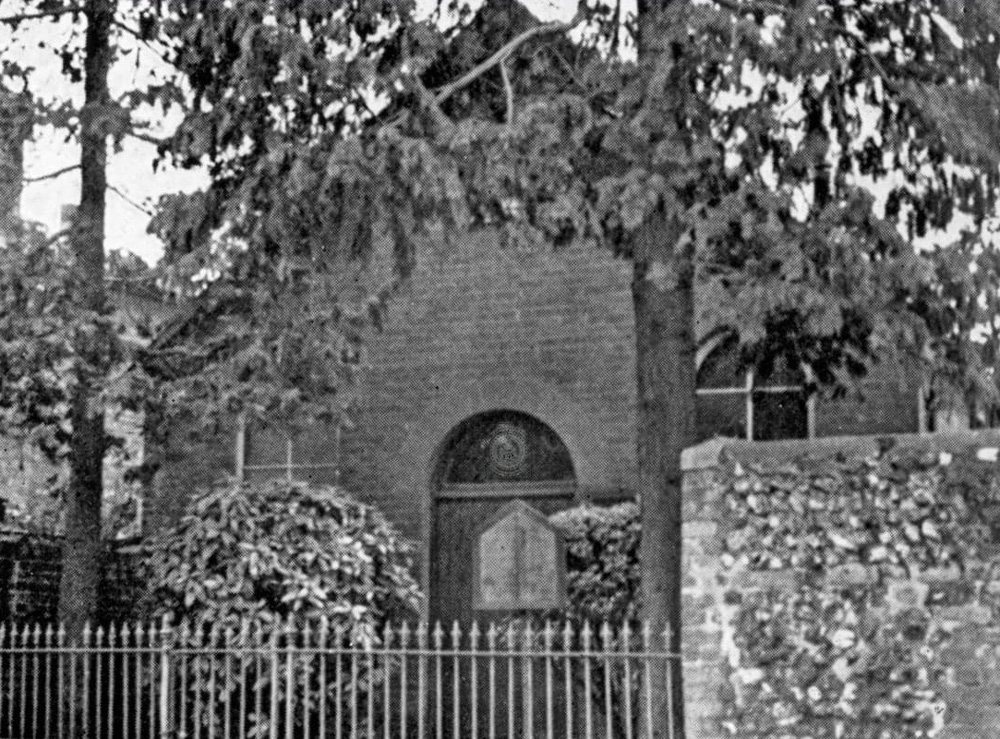Front Of Hyde's Chapel, Whitchurch, Hampshire Now Called The Little Chapel