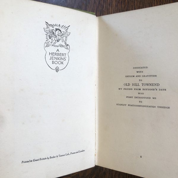 Ukridge - PD Wodehouse, First Edition - Image 9