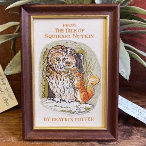 The Tale from Squirrel Nutkin - Framed Silk
