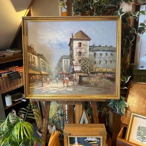 Oil Painting signed Caroline Burnett