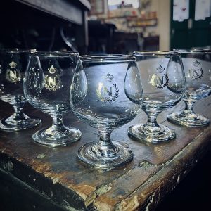 Napoleon Brandy Snifter Glasses - Set of 5