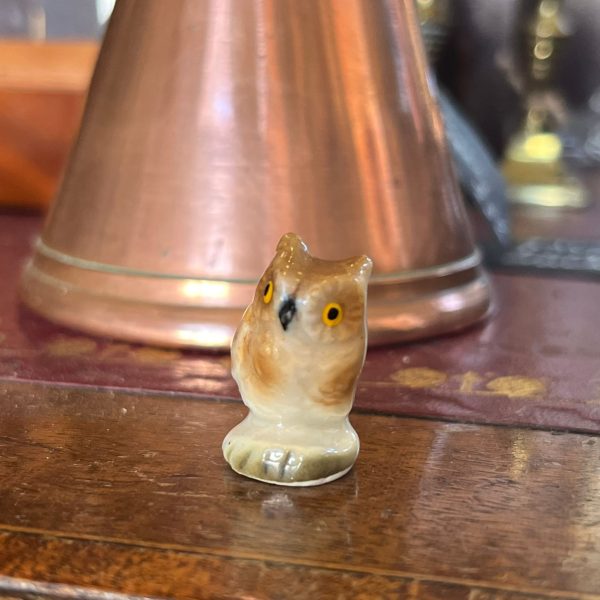 Vintage Porcelain Owl