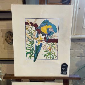 Nosey Parker, Kate Canning, Ltd Edition Screen Print, 1979