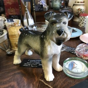 Coopercraft Hand Painted Porcelain Schnauzer