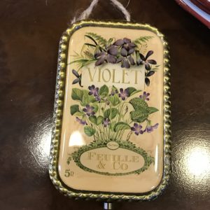 Violet Compact Mirror Feuille & Co