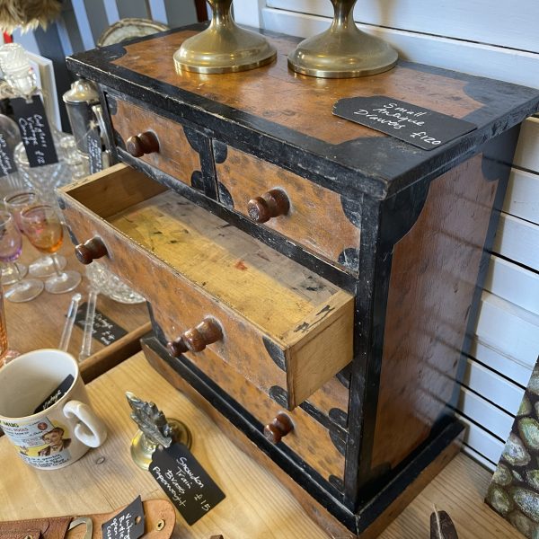 Small Arts & Crafts Antique Drawers - Image 3