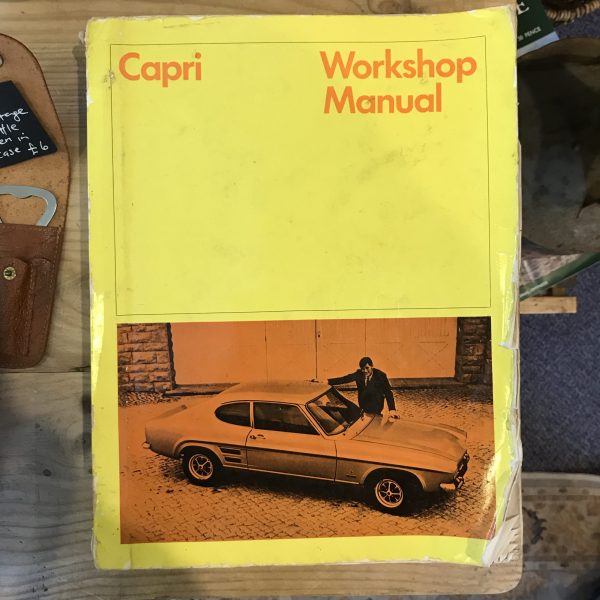 Ford Capri Workshop Manual