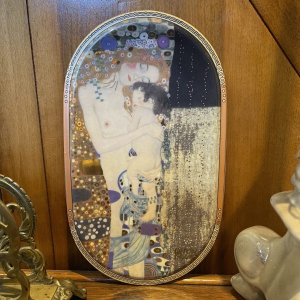 Gustav Klimt Porcelain Plates x4 - Image 3