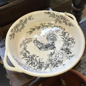 Lovely Large Rooster Bowl