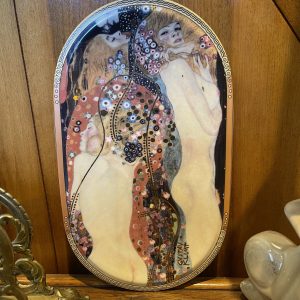 Gustav Klimt Porcelain Plates x4