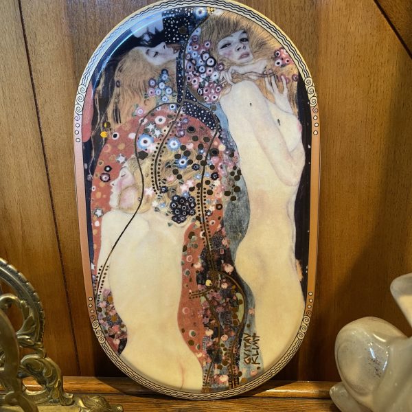 Gustav Klimt Porcelain Plates x4
