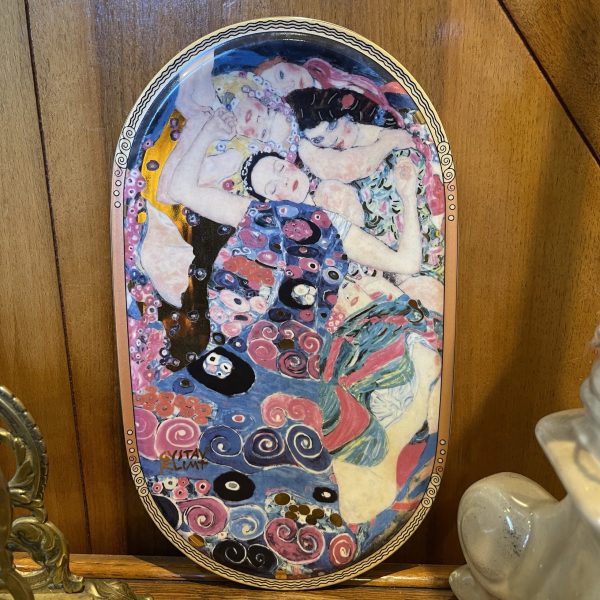 Gustav Klimt Porcelain Plates x4 - Image 5