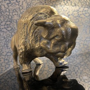 Majestic Bison Statue