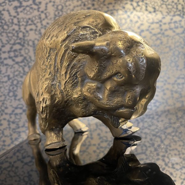 Majestic Bison Statue