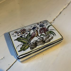 Portuguese Hand Painted Ceramic Dish