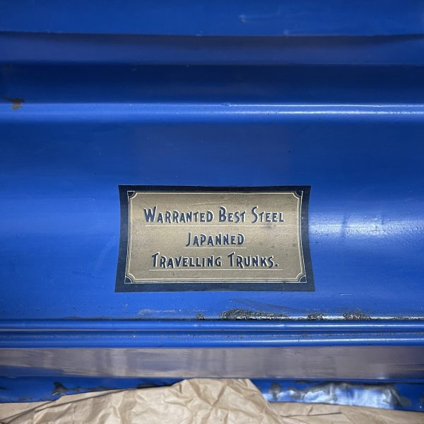 Fabulous Industrial Metal Trunk Coffee Table - Image 3