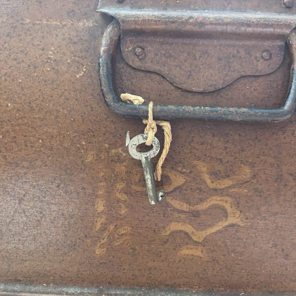 Fabulous Industrial Metal Trunk Coffee Table - Image 6