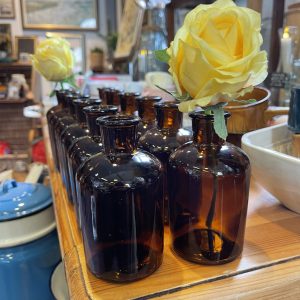 Brown Apothecary Style Bottles