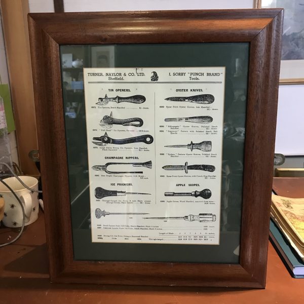 Punch Brand Tools - Framed Print