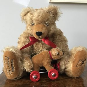 European Edition Hermann Sonneberg Museum Bear With Pull Toy