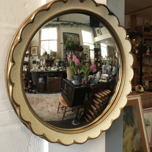 Beautiful 1950s Convex Mirror