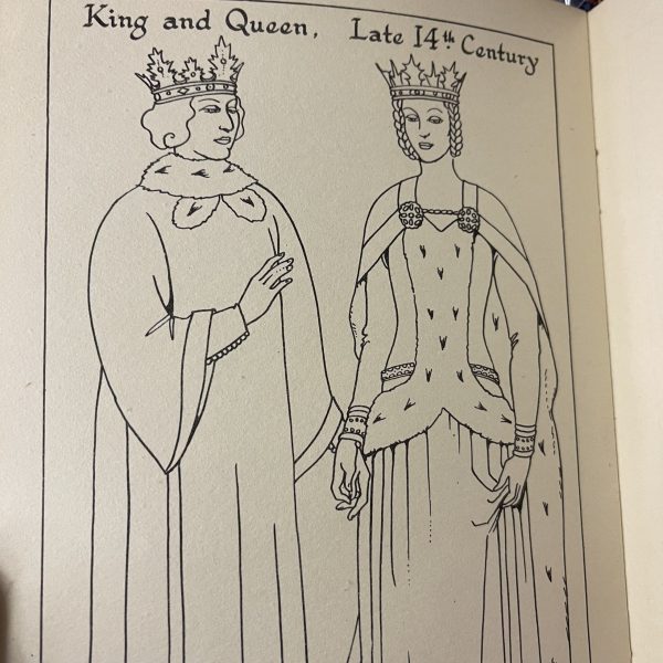 English Historic Costume Painting Book,  No.4 - Image 5