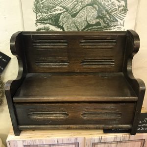 Swiss Monks Bench Musical Box