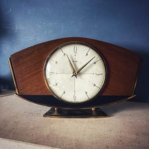 Mid Century Metamec Mantle Clock