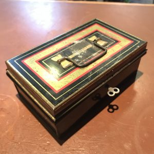 Cash Box With Key, 1930’s
