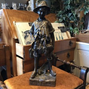 Auguste Moreau, Young Hunter Statue