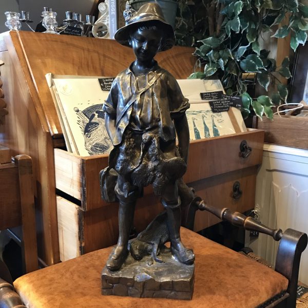 Auguste Moreau, Young Hunter Statue