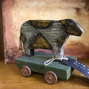 Cow Folk Art