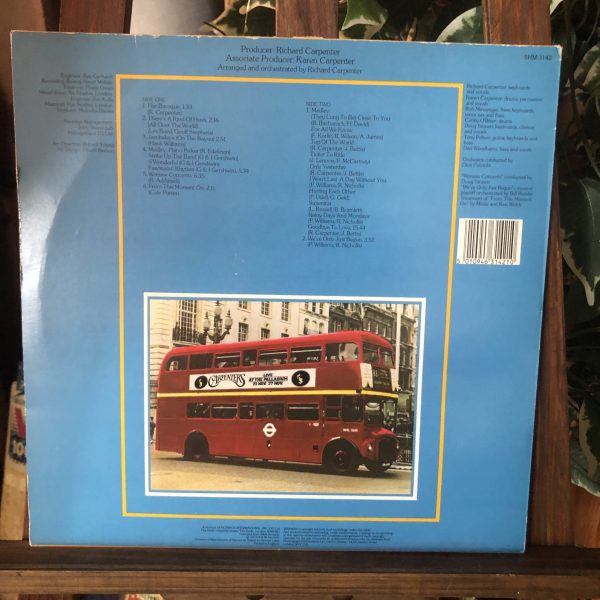 Carpenters, Live At The Palladium, LP - Image 2