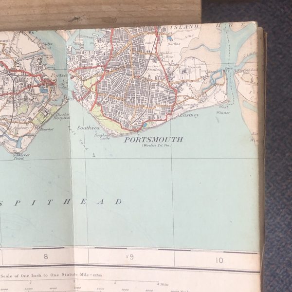 Ordnance Survey Map Of Portsmouth And Southampton - Image 2