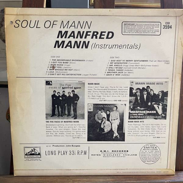 Soul Of Mann, Manfred Mann - Image 2