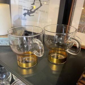 Gorgeous Pair Of Glasses, Gold Bases