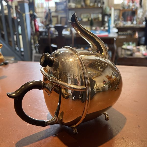 Kirby, Beard & Co, 2 Position Silver Plated Teapot