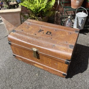 Fabulous Industrial Metal Trunk Coffee Table