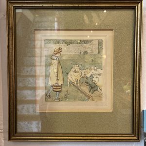 The Farmers Boy, Framed Illustration