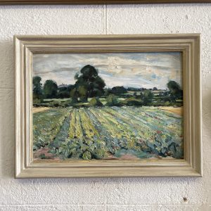 Cabbage Field, Original Oil