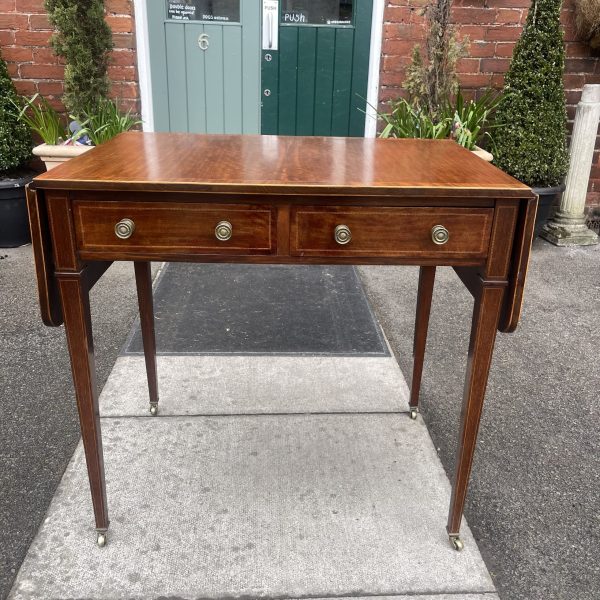 Lovely Antique Edwardian Style Drop Leaf Table