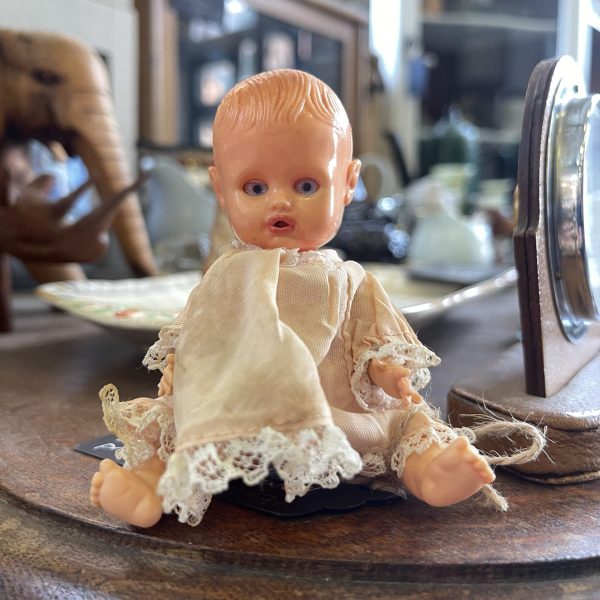Italian Celluloid Doll, 1940s/50s
