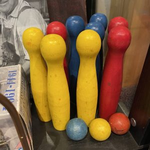 Old Skittles Set With Box