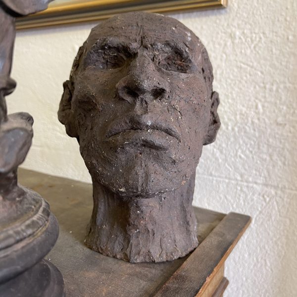 Striking Clay Sculpture Of Man’s Face