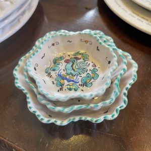 Italian Hand Painted Ceramic Dishes