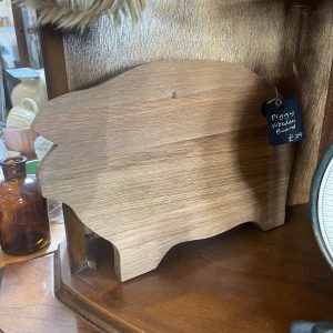 Piggy Wooden Board