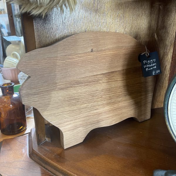 Piggy Wooden Board