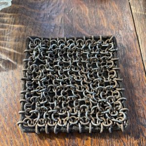 Steel Chainmail Military Burnisher