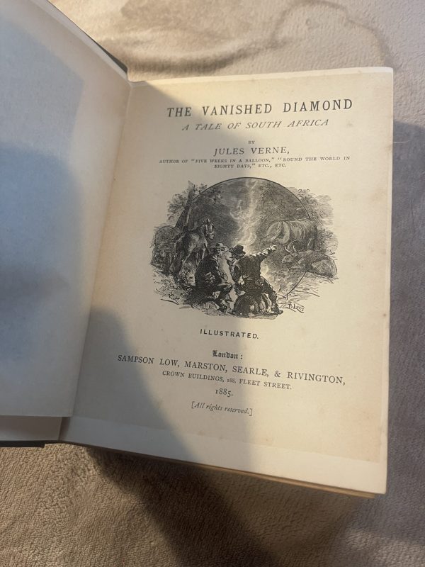 THE VANISHED DIAMOND, A Tale of South Africa, Jules Verne - Image 4